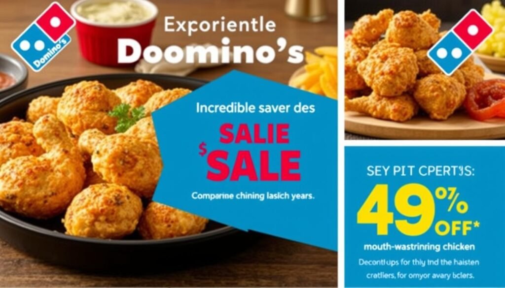 Current promotions at Domino's