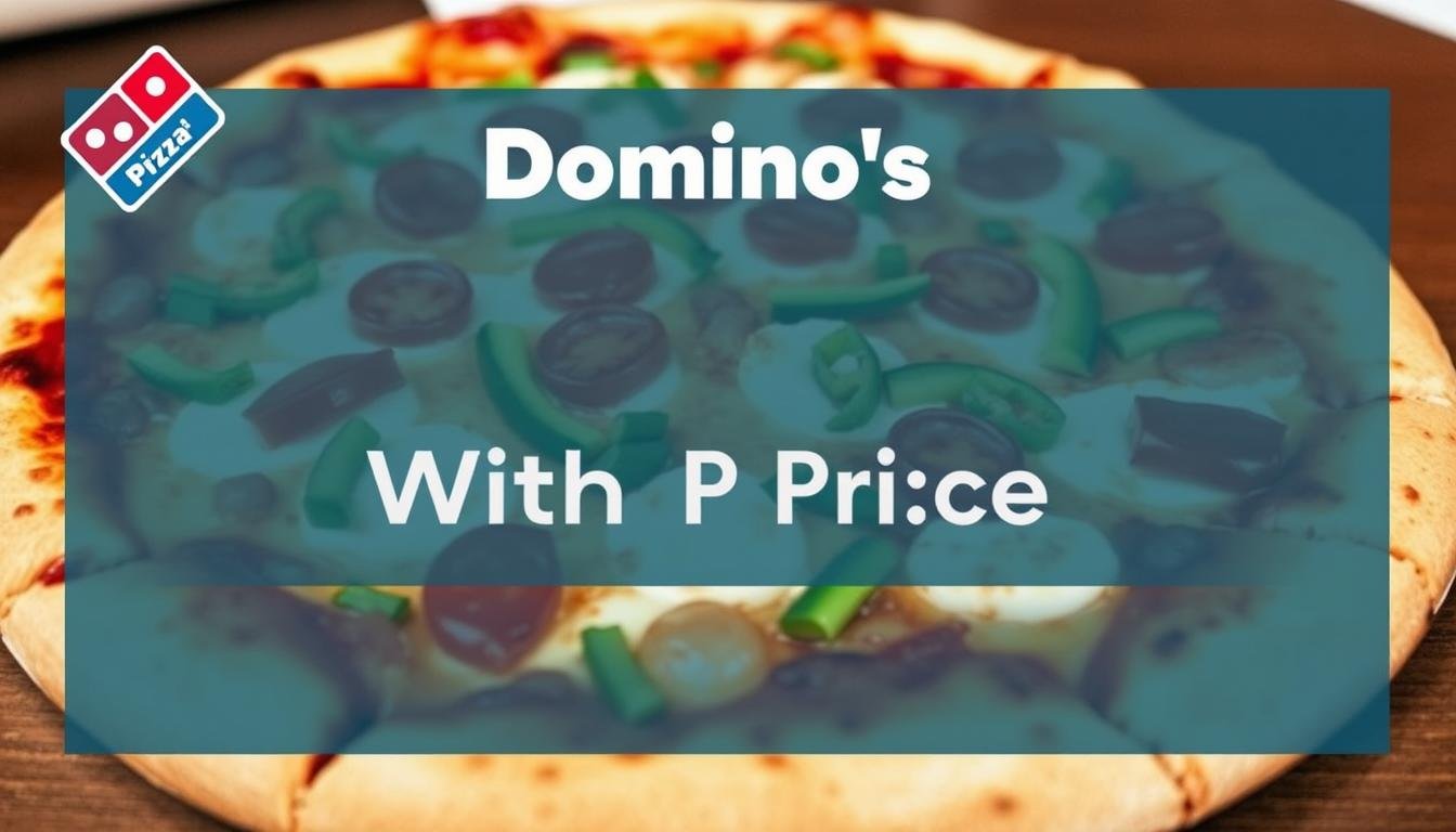Domino's Pizza Menu With Price