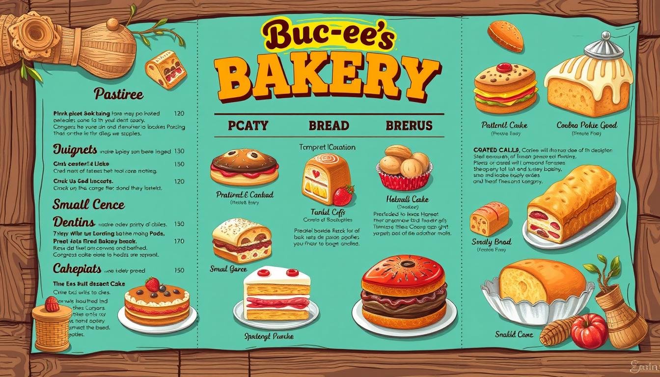 Buc-ee's Bakery Menu