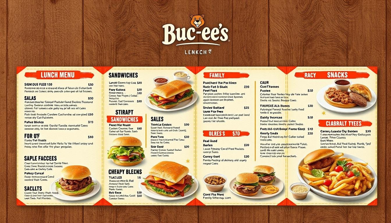 Buc-ee's Lunch Menu