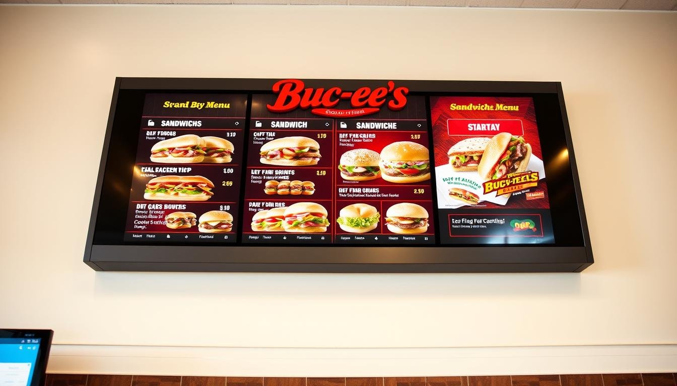 Buc-ee's Sandwich Menu