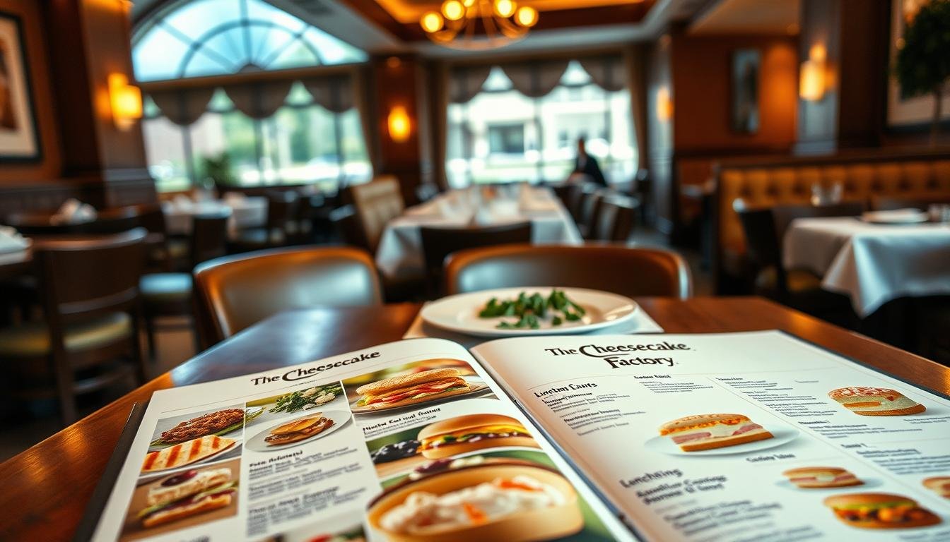 Cheesecake Factory Lunch Menu