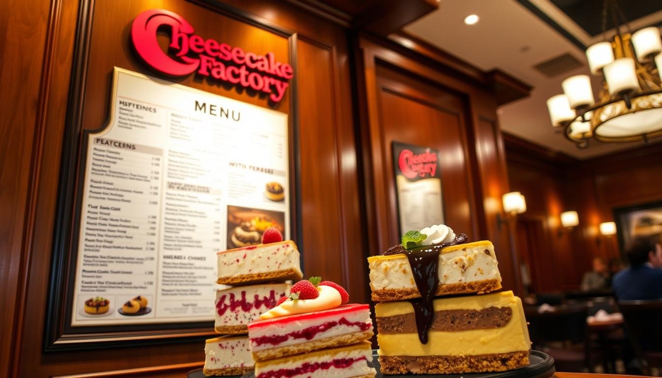 Cheesecake Factory Menu