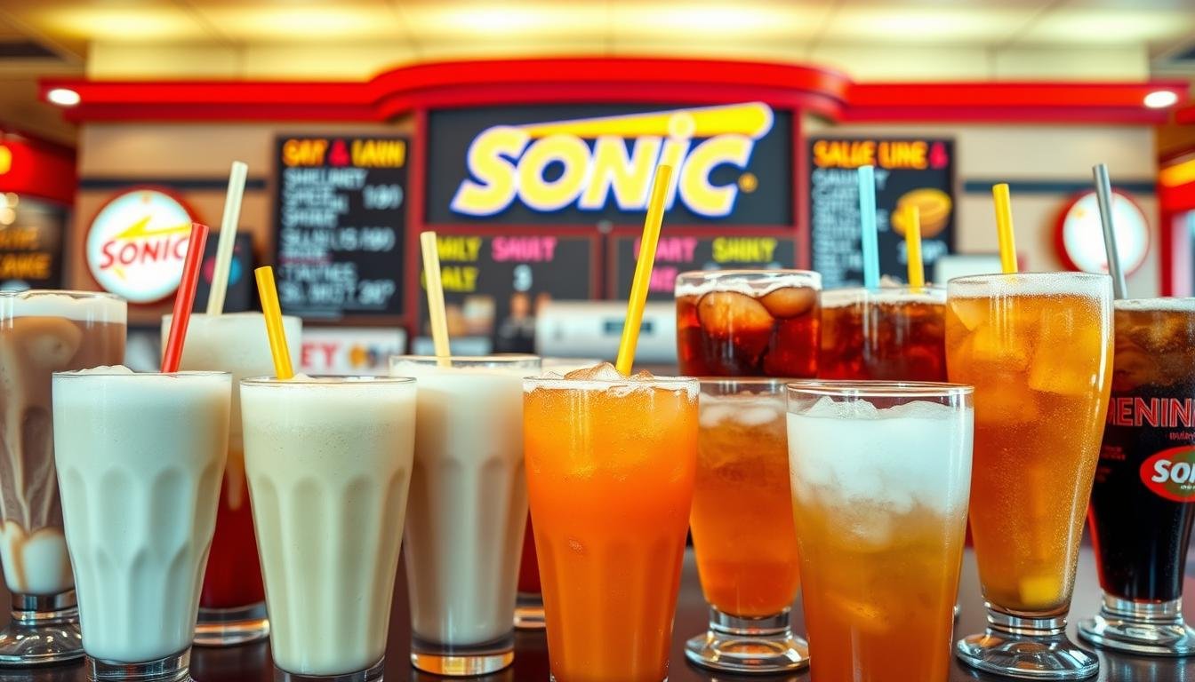 Sonic Drink Menu