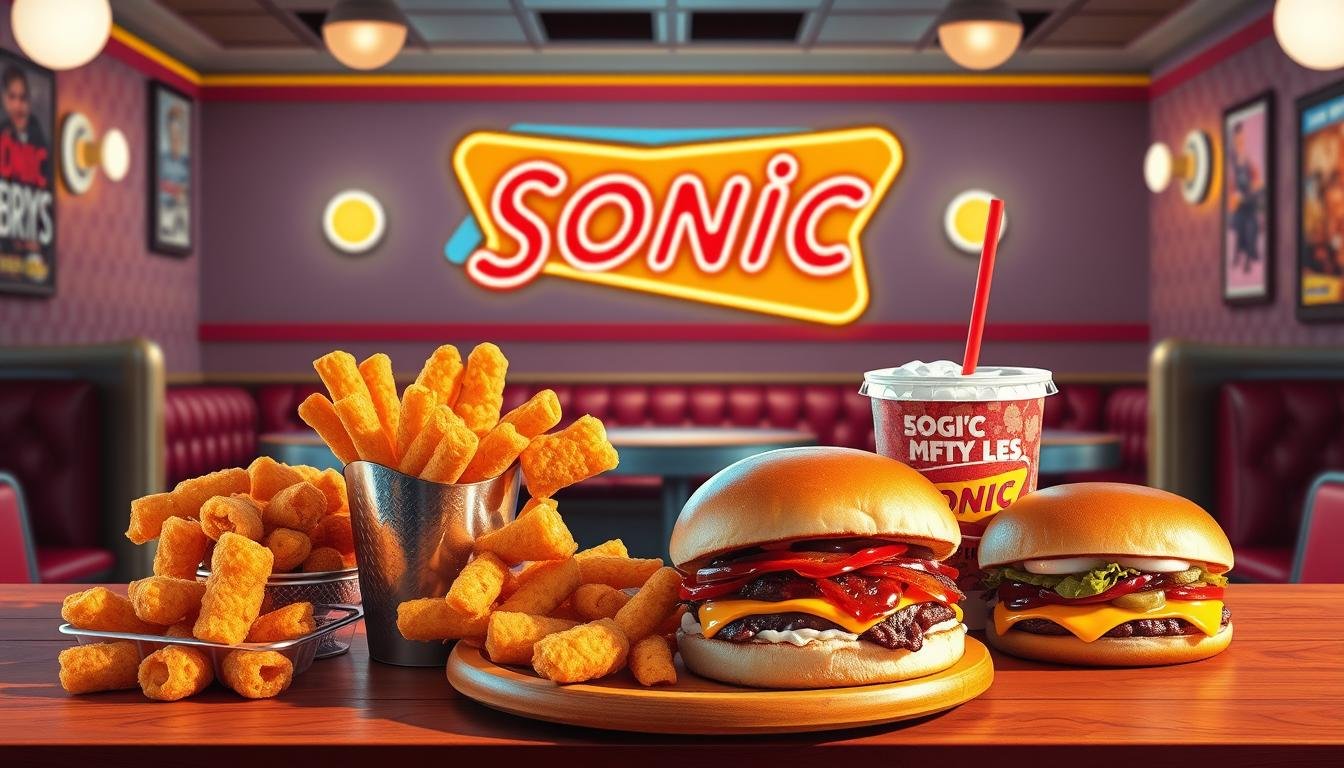 Sonic Happy Hour Menu