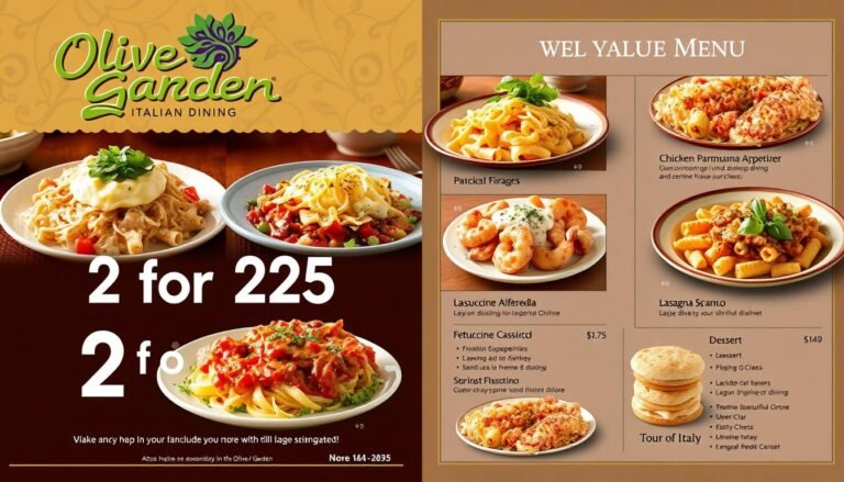 Olive Garden 2 for $25 menu Prices : [Affordable and – Enjoyable]