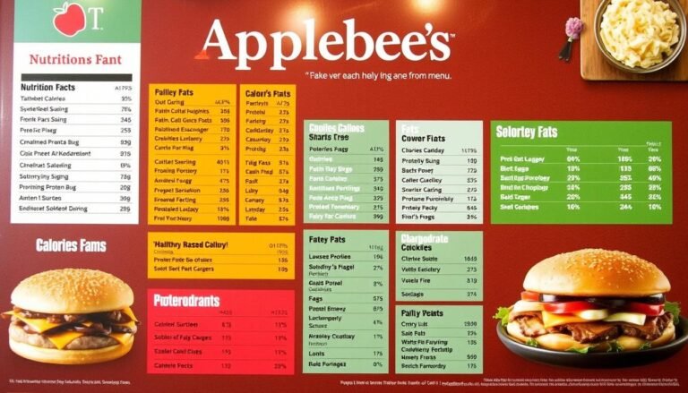Applebee’s Nutrition Menu with Prices (Updated on December 2025)