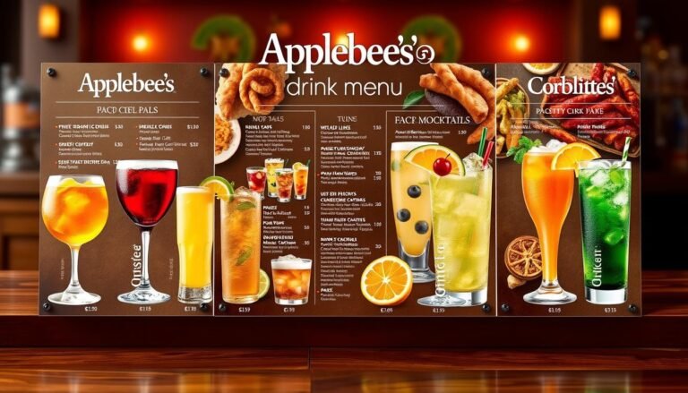 Applebee’s Drink Options with Prices