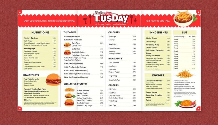 ruby tuesday menu nutrition