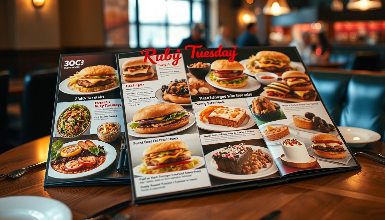 ruby tuesday restaurant menu